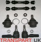 FORD TRANSIT FRONT SUSPENSION KIT 2 BALL JOINTS 2 DROP LINKS 2 TRACK ROD ENDS