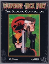 Wolverine Nick Fury Scorpio Connection Signed w/COA Howard Chaykin 1989 Marvel 