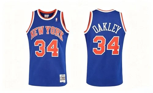 Charles Oakley Blue Swingman Jersey