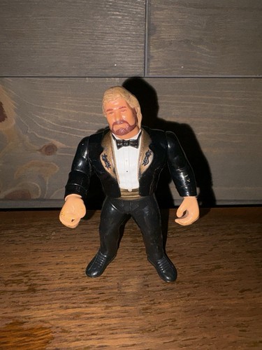 WWF HASBRO MILLION DOLLAR MAN TED DIBIASE BLACK WR...