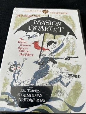 Brand New/Sealed Invasion Quartet DVD (2010 Archive) Bill Travers; 1961 Film