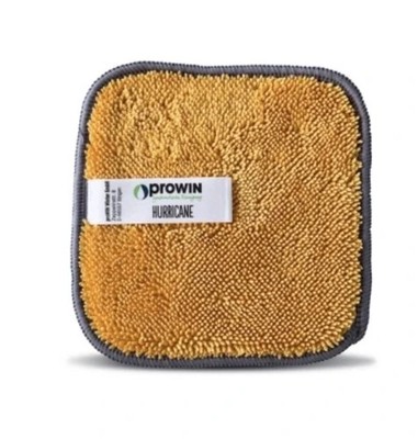 proWIN Duo Pad HURRICANE 13 cm x 13 cm, anthrazit/orange