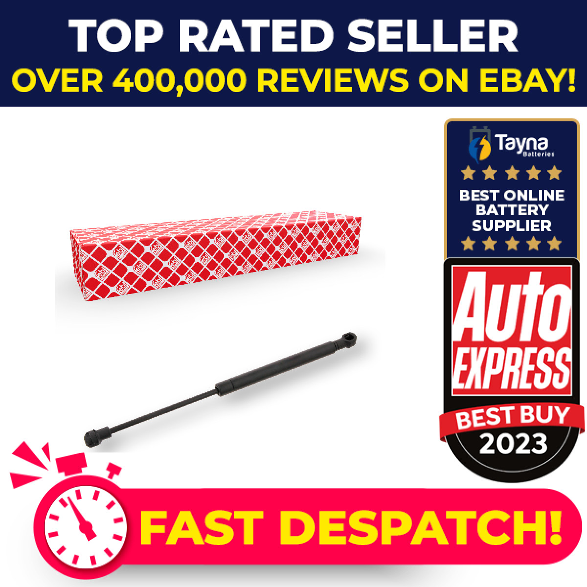 Boot Gas Strut 27732 Febi Spring Lift Tailgate Rear A0000618V007000000 Quality