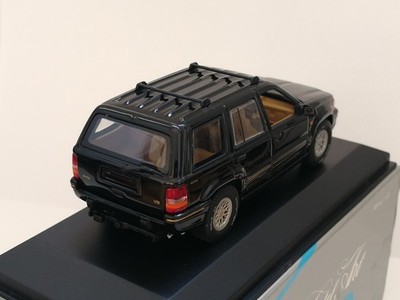 Minichamps Jeep Grand Cherokee die-cast model, 1/43 scale, black