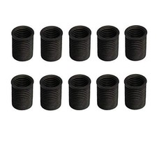TIME-SERT M6x1.0x12mm Insert Qty 10 p/n 16103 M6 x 1.0 x 12mm, Black