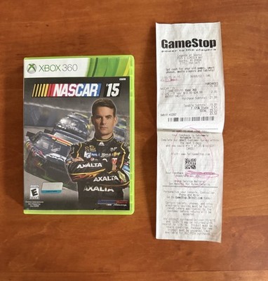 Nascar '15 (Xbox 360) Great Condition CIB Complete w/ Original Receipt & Tested