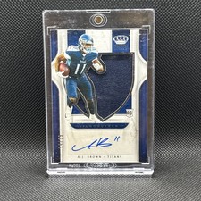 2019 Panini Chronicles - Crown Royale Silhouette Autographs A.J. Brown #SA10 /99