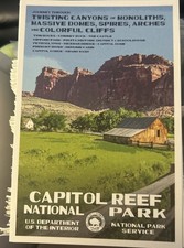 Capitol Reef National Park Postcard Utah Robert B Decker