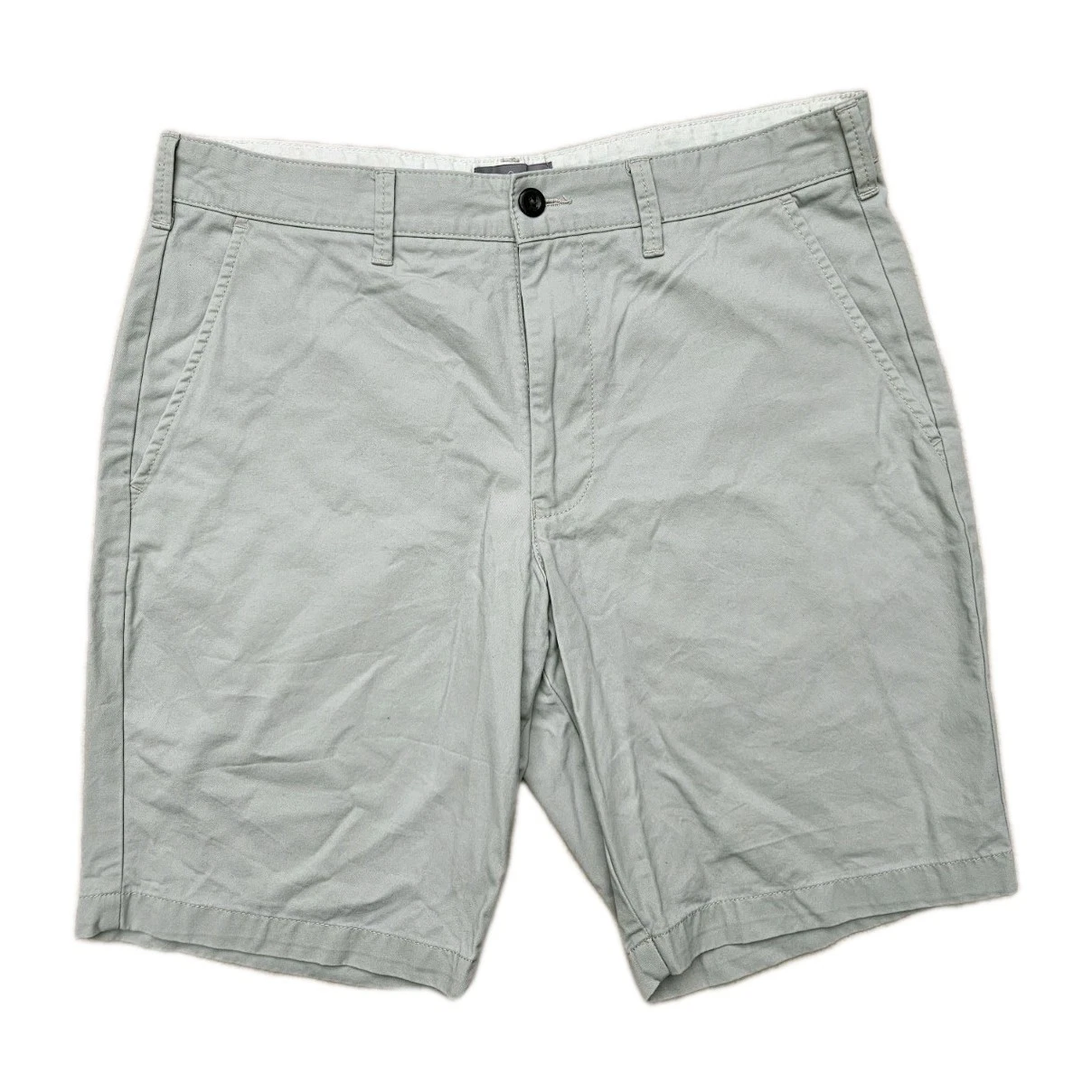 M&S Collection Light Stone Chino Shorts W32 Mens