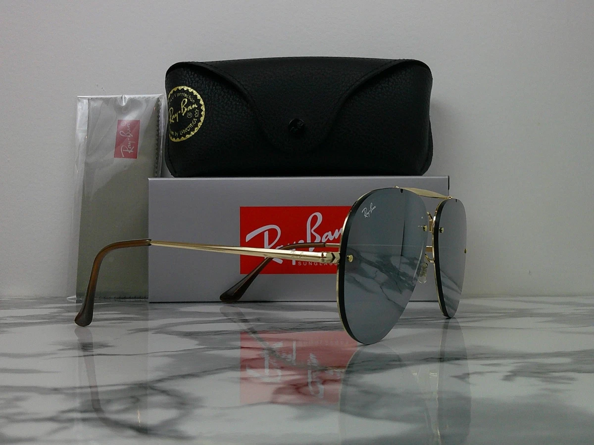 Women’s ray ban aviators with case RayBan Ray Ban Sunglasses Aviator RB3025 Mirrored Flash Pink  main image 3