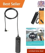 Battery-Free RS-60E3 Remote Shutter Release for Canon DSLRs and Mirrorless