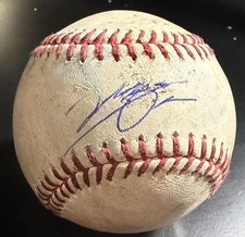SEONG-JUN KIM Rangers Signed ROMLB Baseball Ball Autographed Autograph