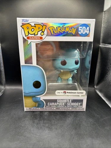 Funko Pop! Pokémon Squirtle (Pearlescent) Pokemon Center (Exclusive) W/Protector