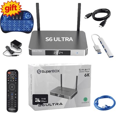 SuperBox S6 Ultra TV BOX Authorized Reseller  Shipping Same Day