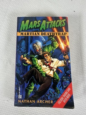 Mars Attacks Martian Deathtrap by Nathan Archer 1996 Vintage Paperback