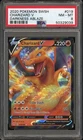 PSA 8 - 2020 Pokémon Darkness Ablaze Charizard V #019 - Ultra Rare
