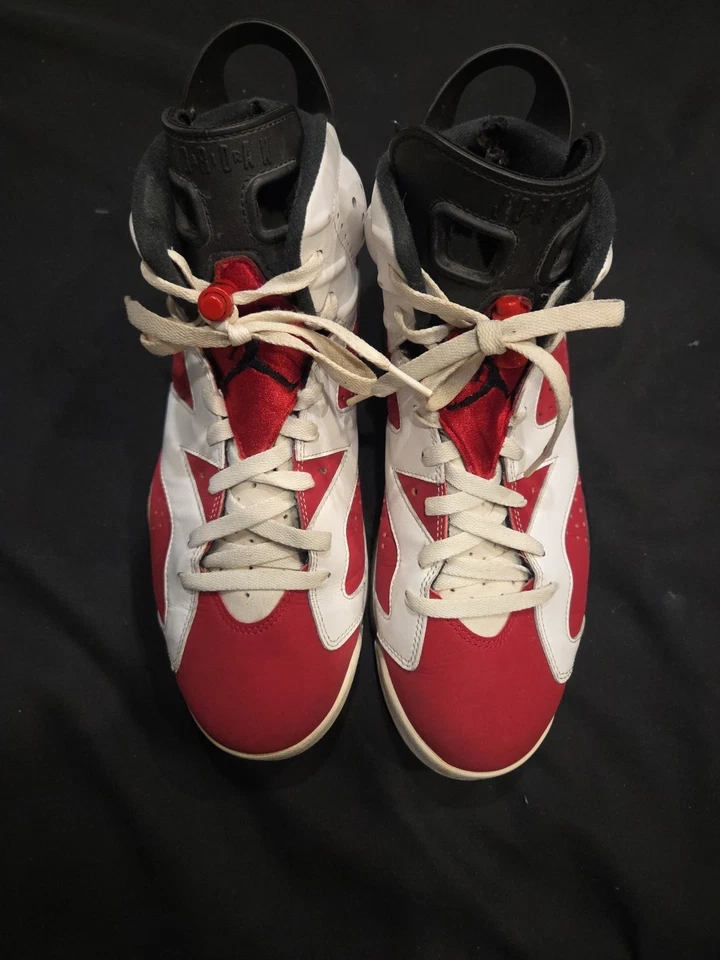 Jordan 6 Retro OG Mid Carmine Hombre Tenis CT8529-106 Talla 11 Foto 3 de 4