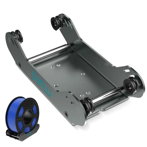 SUNLU 3D Drucker Filament Halter Verstellbar 1KG/2KG/3KG/5KG PLA Filament Grau