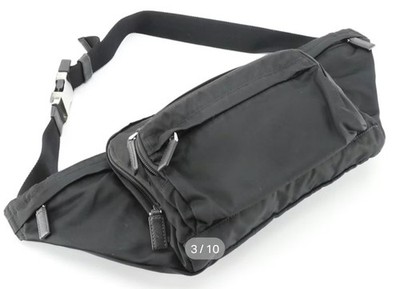 PRADA Logo Re-Nylon Belt Bag Waist Pouch Body Bag | eBay