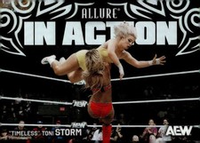 Timeless Toni Storm 2026 Upper Deck Allure AEW #89 In Action Wrestling ID:166480
