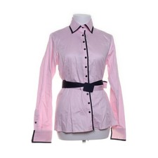 Umani, Hemd, Größe: M, BLUE LABEL, Pink/Schwarz, Baumwolle/Elasthan, Satin #rvB