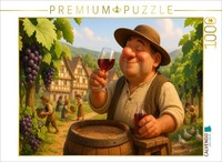Calvendo Puzzle Proud Winemaker | 1000 Pieces, Finished Size 25.2 × 18.9 In (64