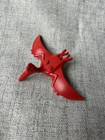 Lego Dinosaur Lot of 4 -Genuine Pteranodon Minifigures, Velociraptor, Mosasaurus