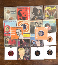 Job lot Collection 18 1950s 60s Popcorn, Soul, French Pop, Twist, Chanson 7" 45s