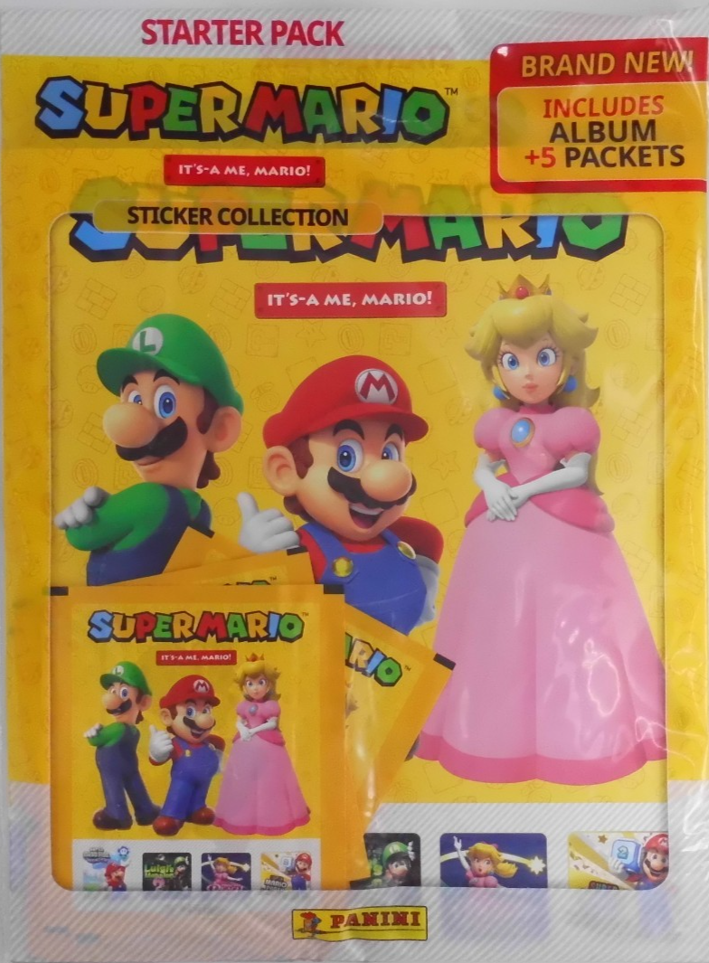 Super Mario Panini Collectie en Stickers