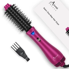 Aima Beauty One Step Hair Dryer & Volumizing Hot Air Brush, Ceramic Straighte...