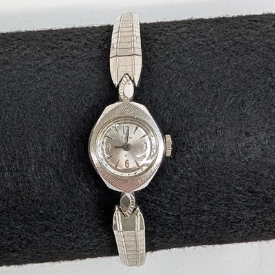 Vintage Elgin Ladies Watch 10k RGP Manual Wind WORKING with Duchess 10k GF Band