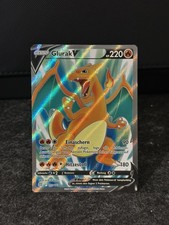 Pokemon Glurak V Full Art | Deutsch 153/172 Strahlende Sterne | Near Mint