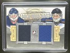 2013-14 In The Game Between the Pipes Pack your Bag Chris Osgood Dual Jersey MEM