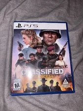 Classified France '44 PS5 Absolutely Games New FSG67136 Opened Seal Display Copy