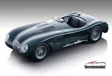 Tecnomodel 1/18 Jaguar C-Type 1953 British Racing Green Mini Car New TM18-290A