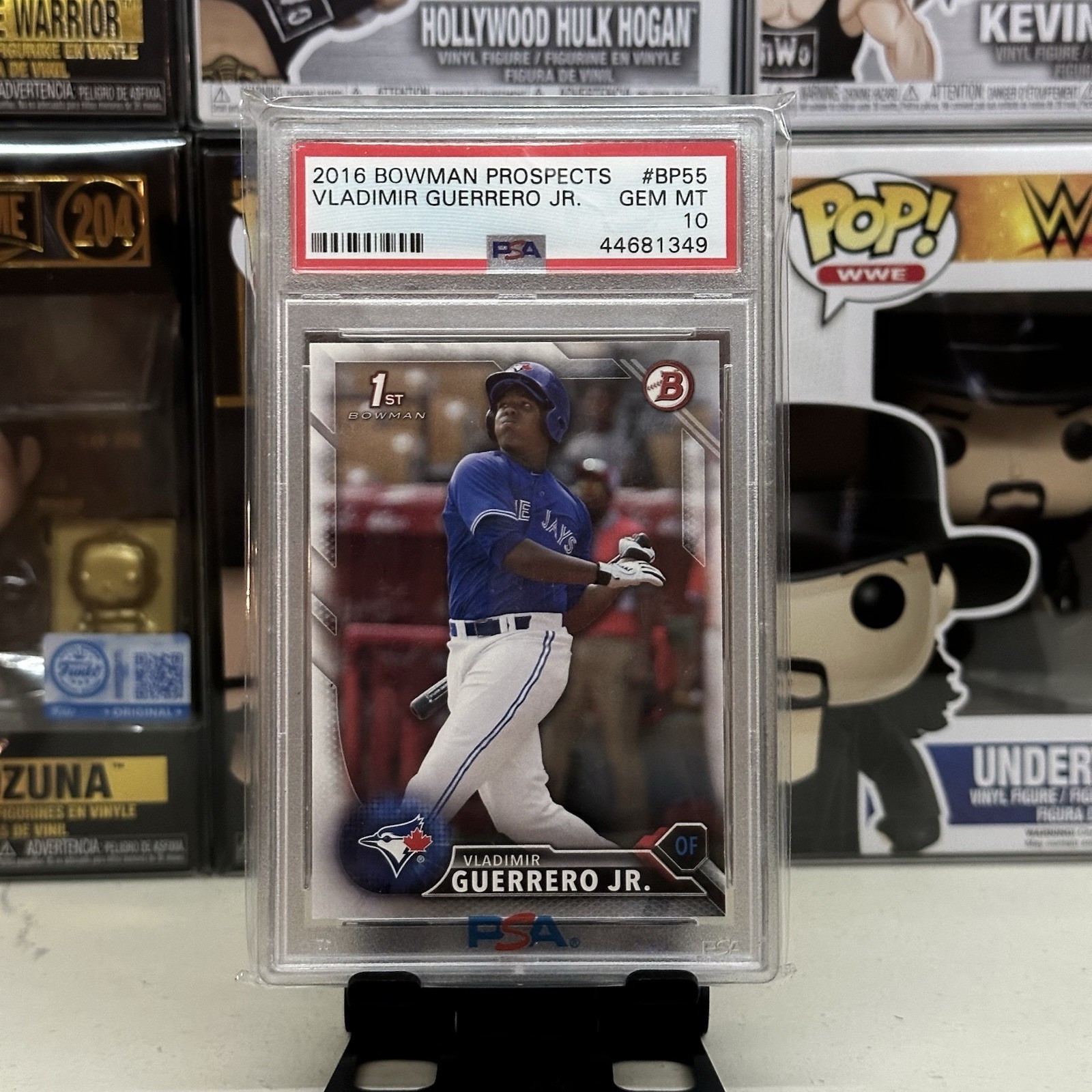 PSA 10 2016 Bowman Prospects Vladimir Guerrero Jr. 1st Bowman Paper #BP55 (RC)