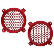  2 Pcs Grill Horn Protective Case Covers Plastic Car Audio Speaker