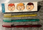 NEW VINTAGE  2- Avon Decorator Toothbrush TRIO PACKS! *AVON* Factory- MINT BOXED — photo 2