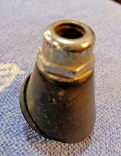 1955 1956 Plymouth Front Fender Antenna Base Used