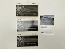 Owners Manual 2016 GMC Sierra 86722