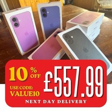 Boxed Pack Apple iPhone 16 Plus 128GB Unlocked Grade A++ with 100% Battery