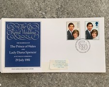 A500-1981 Royal Wedding First Day Cover – Prince Charles & Lady Diana Spencer