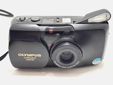 OLYMPUS Infinity Stylus Zoom Deluxe 35mm Film Camera - Tested - No Flash!