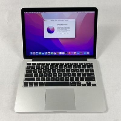 Apple MacBook Pro A1502 2015 Retina 13'' 2.9GHz i5 16GB RAM 250GB SSD os12.7.6