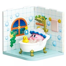 Kirby Wonder Room Diorama Figure, Spacious Bathroom, Collectible, Nintendo