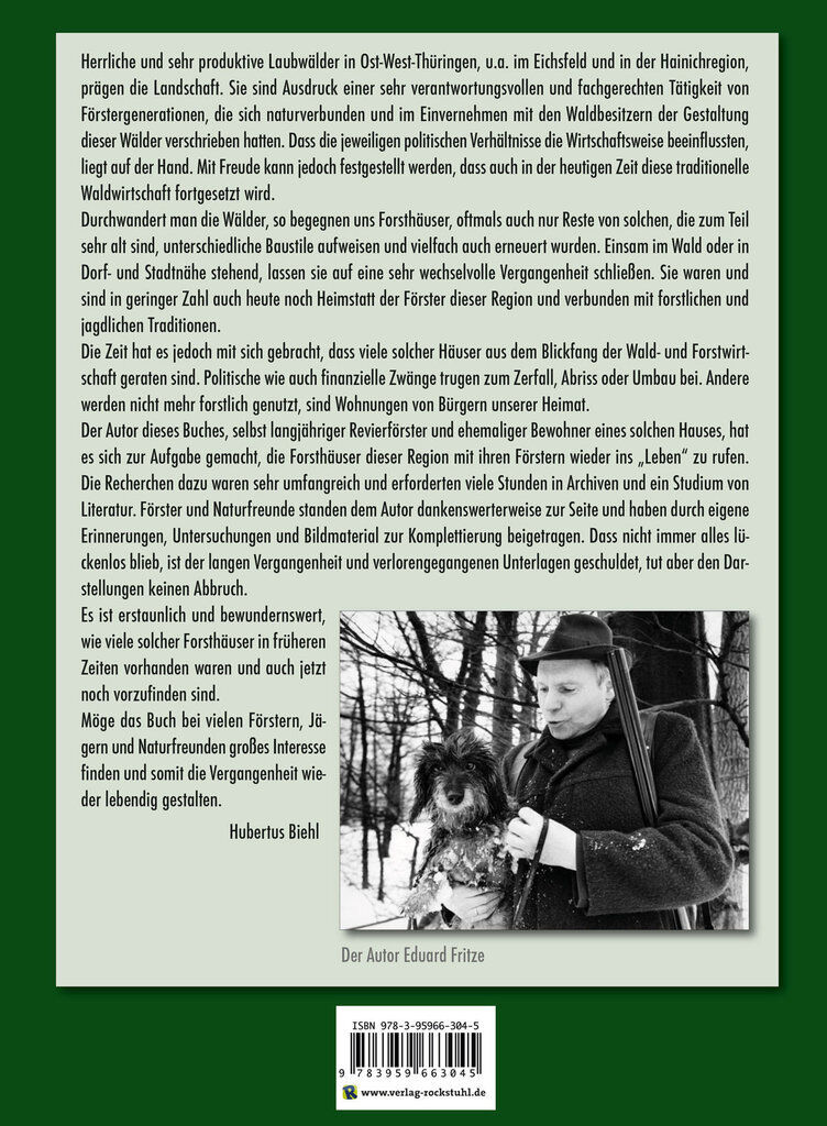 Thumbnail - Die Forsthäuser Des Eichsfeldes Und Des Hainichs Försterei Förster