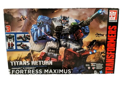 TRANSFORMERS TITANS RETURN FORTRESS MAXIMUS TITAN CLASS (AUTOBOT CITY) 2015 MIB