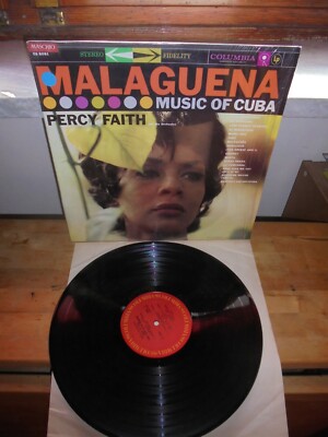 Percy Faith And His Orchestra ''Malaguena (Music Of Cuba)'' LP Columbia  CS 8081 
