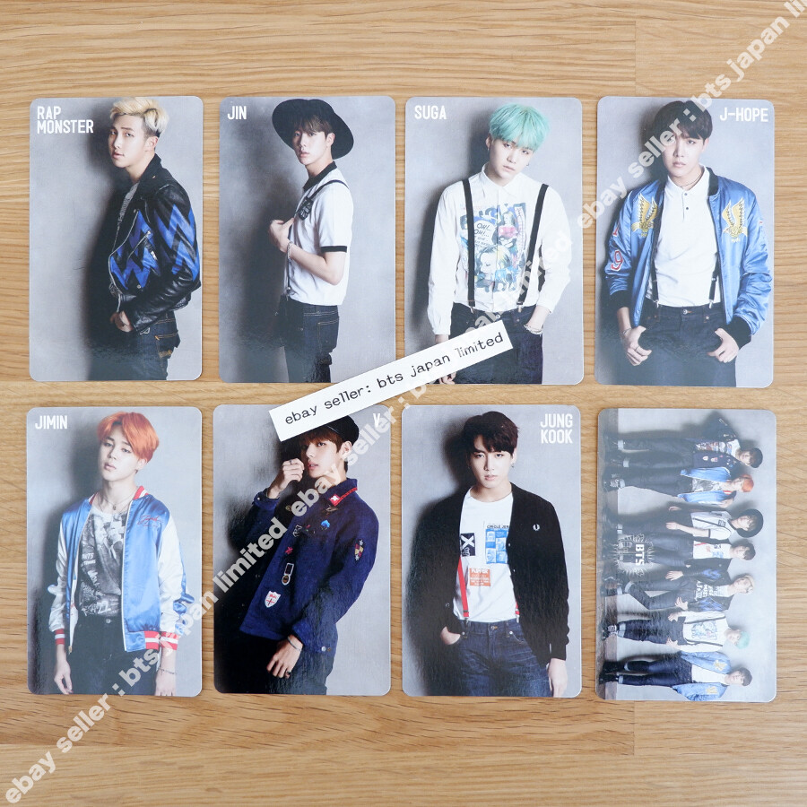 BTS RUN Official limited Photocard RM JIN SUGA J-HOPE JIMIN