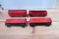 HO Scale 4 Assorted Freight Car Burlington CB Q LOT 0123